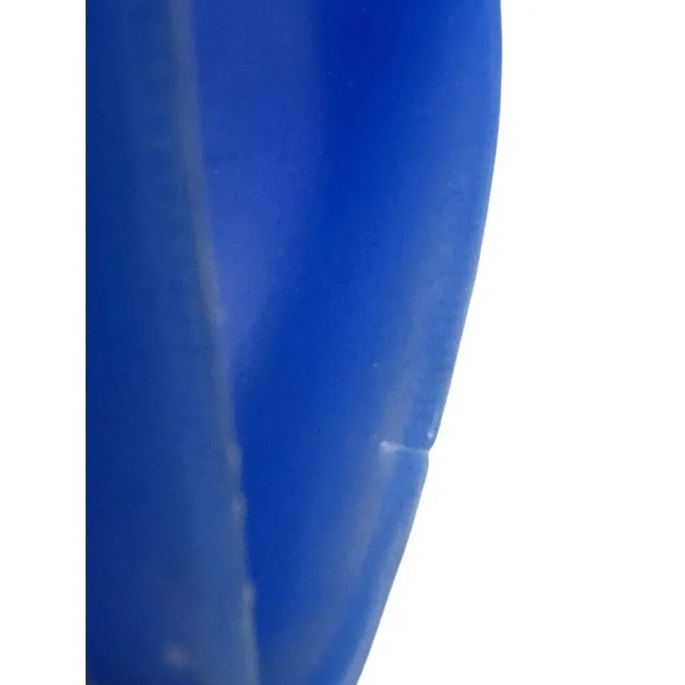 Pair Vtg Boot Cowboy Western Cups Yellow Blue Plastic EZ POR Corp Read Info